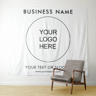 Customer Party Event Seminar Logo Text Backdrop