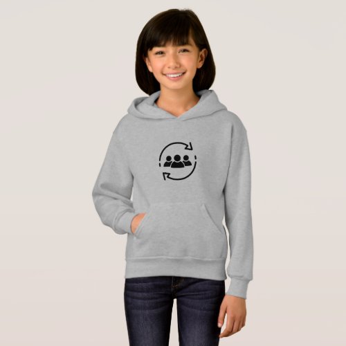 Customer recycle icon design hoodie
