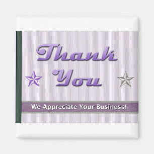 Customer Relations and Appreciation Magnet