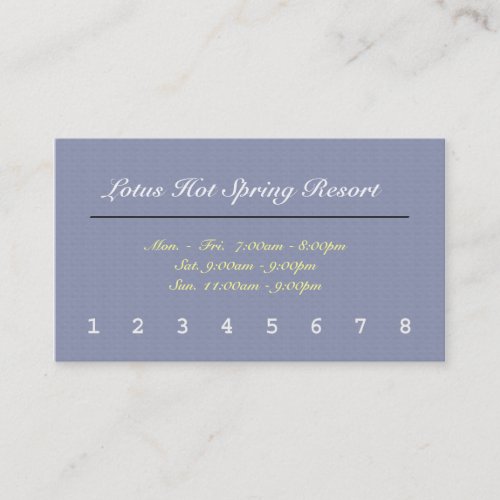 customer reward punch card. business cards