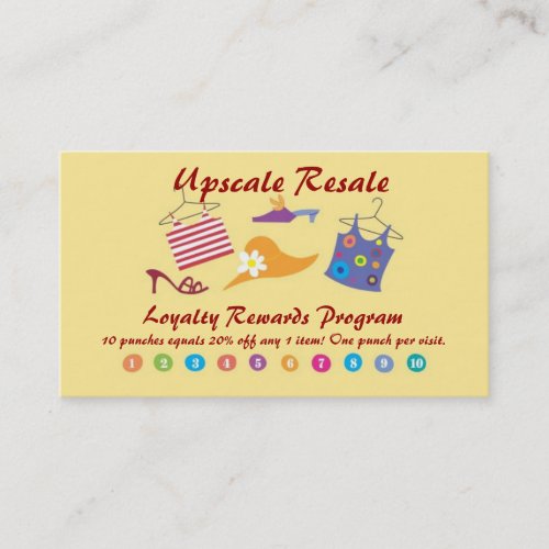Customer Rewards Business Card
