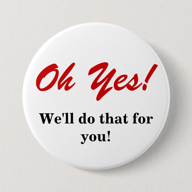 Customer Service Button (Front)