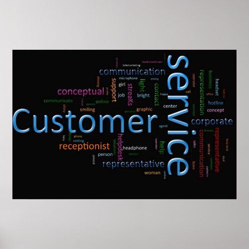 Customer Service Poster