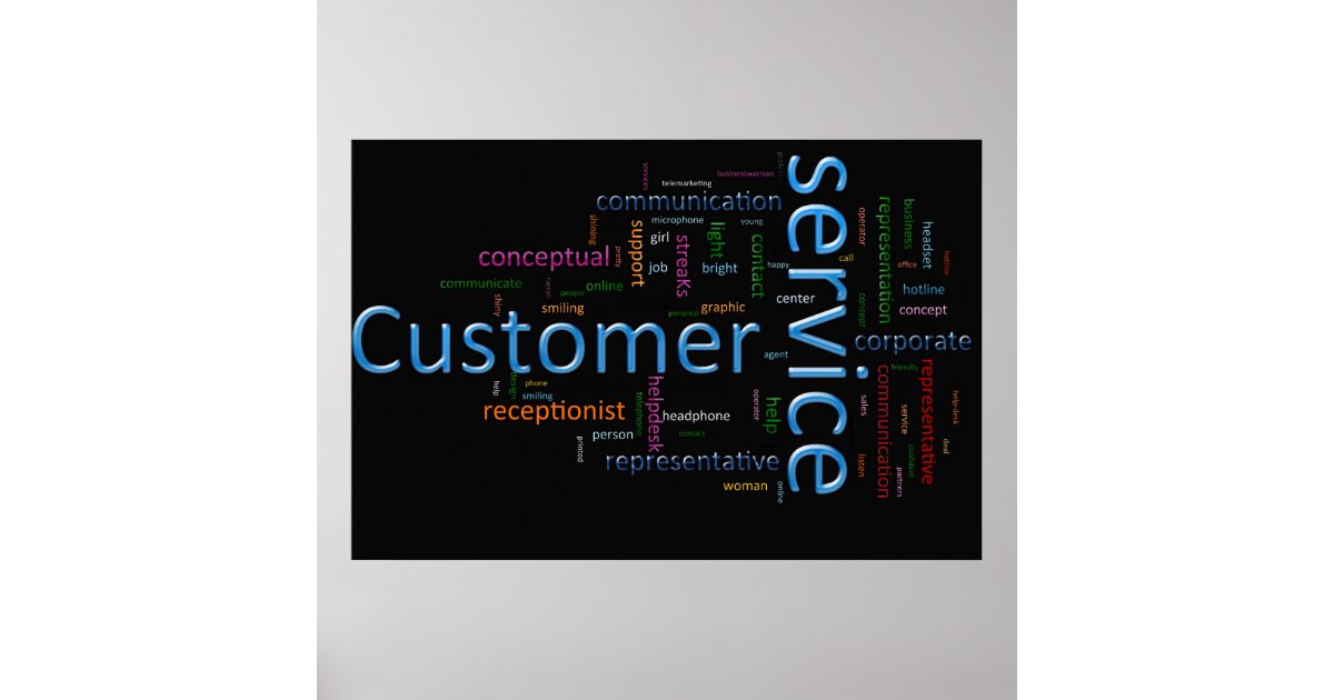 Customer Service Poster