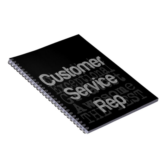 Customer Service Representative Extraordinaire Notebook (Right Side)