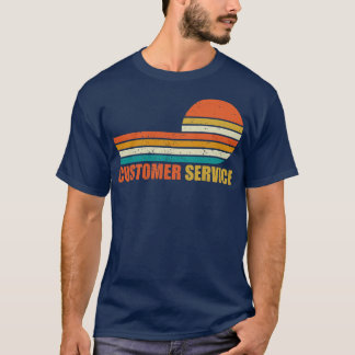 customer service vintage retro T-Shirt