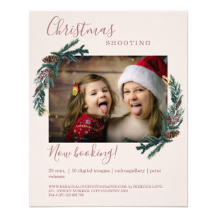 Customer specific Christmas  photo flyer