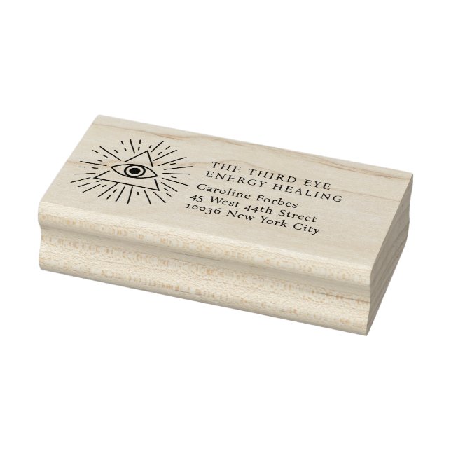 Customer specific Energy Healer Reiki Spiritual  Rubber Stamp (Stamp)