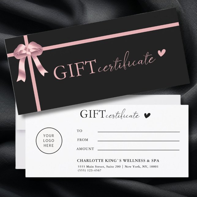 Customer specific, Logo Business Gift Certificate (Customer specific, Logo Business Gift Certificate)