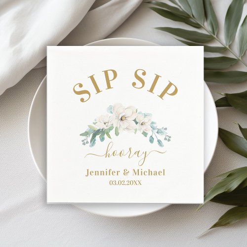 Customer_specific SIP SIP HOORAY Flowers Napkins