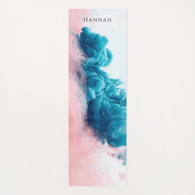 Customer specific, underwater ink, photo yoga mat (Front)