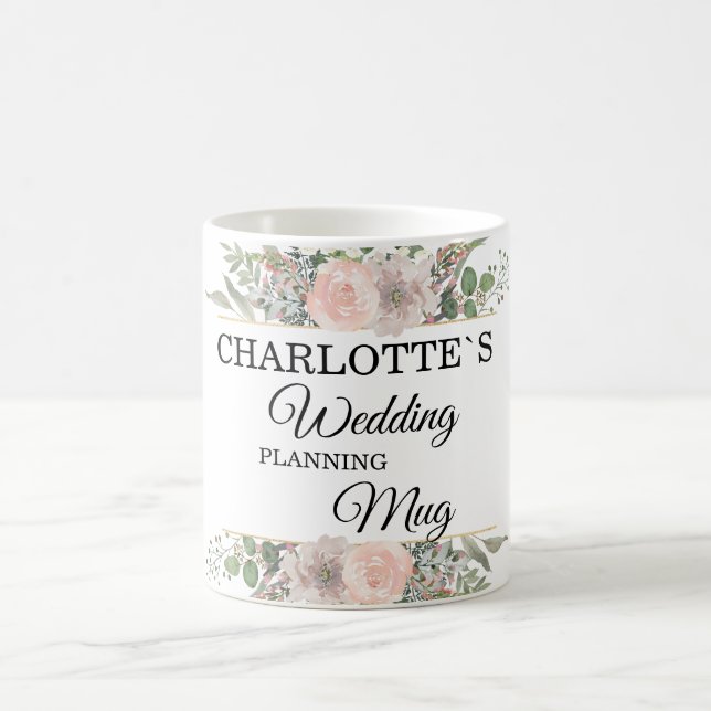 Customer specific Wedding-Planning-Mug  Coffee Mug (Center)