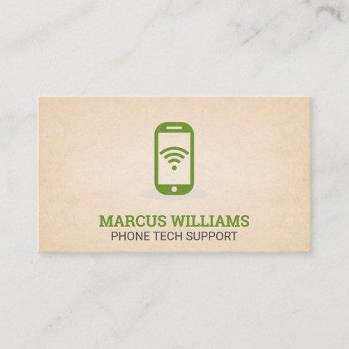 Customer Support  Smart Phone Wifi Business Card