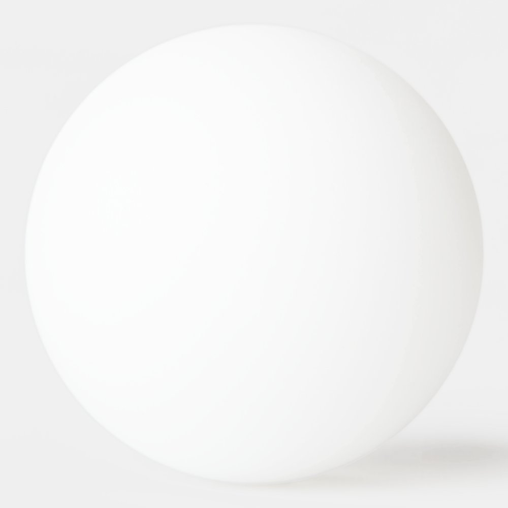 Disover Customers Monogrammed Modern Elegant Template Ping Pong Ball