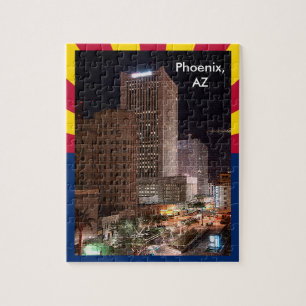 CustomiPhoenix, AZ at Nightze Product Jigsaw Puzzle