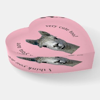 Customisable Alpaca In The Pink Paperweight by Youbeaut at Zazzle
