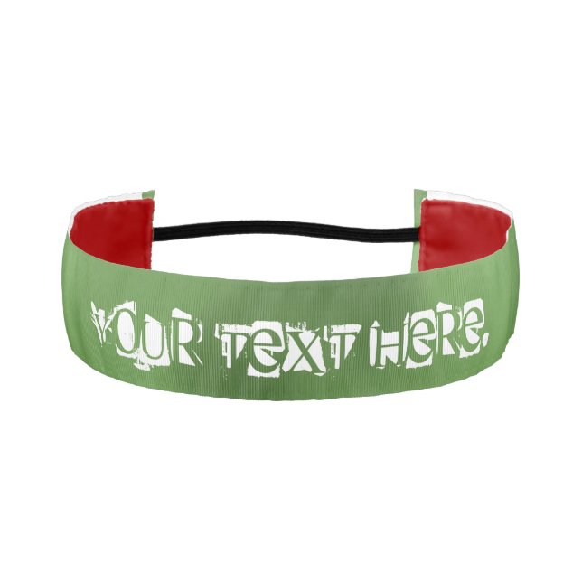 Customisable Athletic Headband (Front)