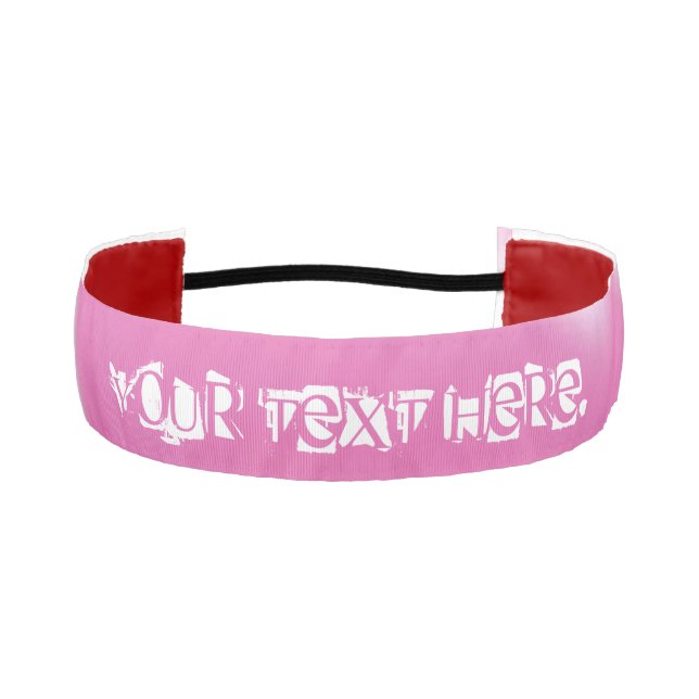 Customisable Athletic Headband (Front)