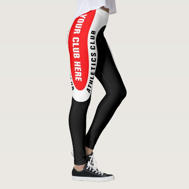 Customisable Athletics Club Leggings Version 1 (Right)