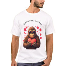Customisable Bigfoot and Valentines