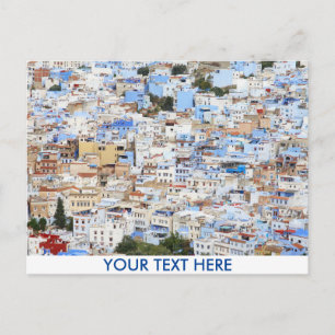 Customisable Chefchaouen, Morocco Postcard