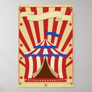 Customisable Circus Poster