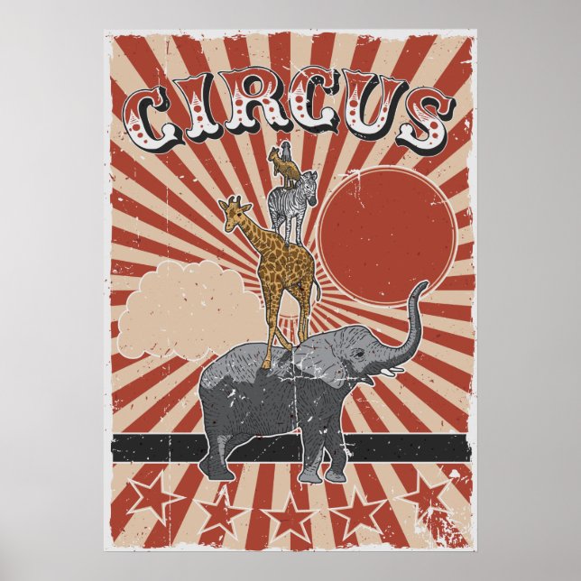 Customisable Circus Poster (Front)