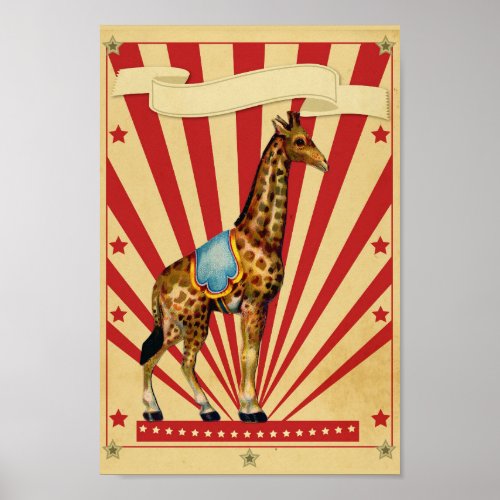 Customisable Circus Poster