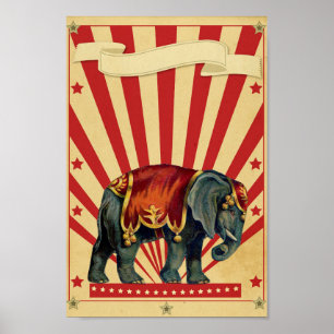 Customisable Circus Poster