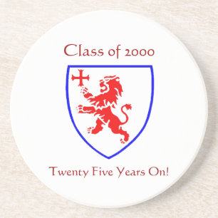 CUSTOMISABLE Class of 2000 Class Reunion Coaster