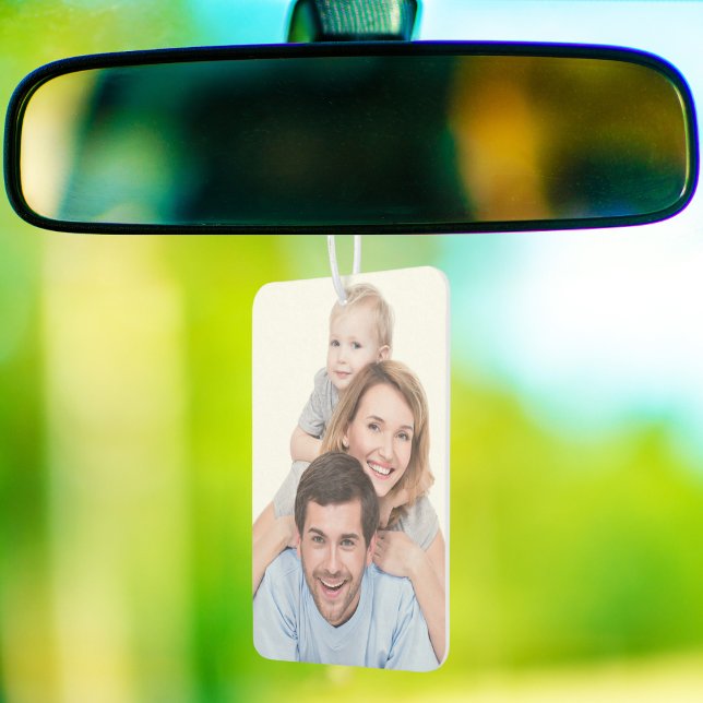 Customisable Double Sided Photo Personalised Air Freshener (Creator Uploaded)