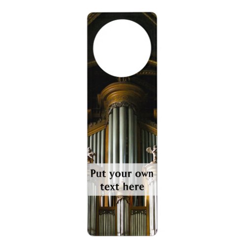 Customisable French organ pipes Door Hanger