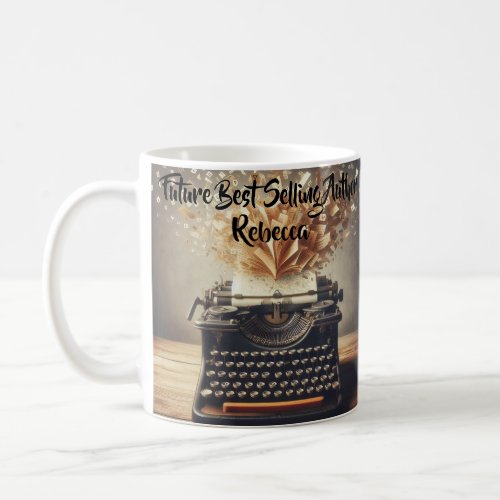 Customisable Future Best Selling Author Coffee Mug