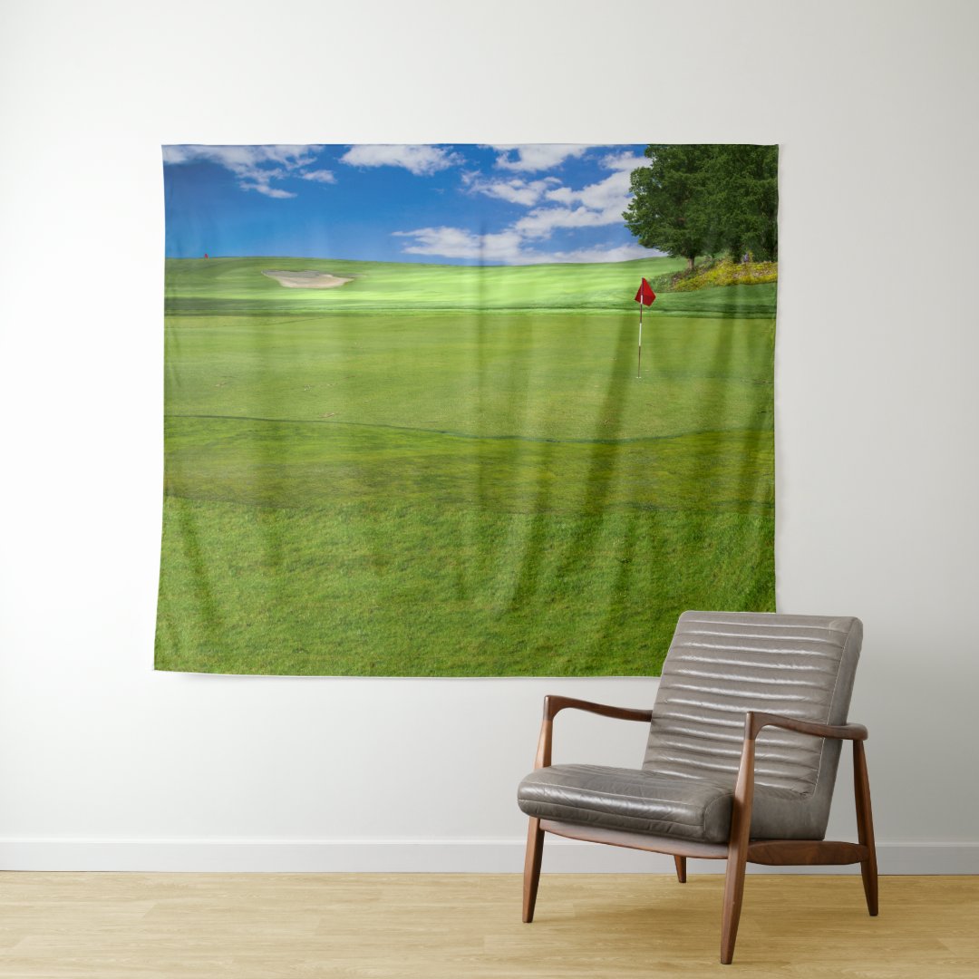 Customisable Golf Course Theme Backdrop | Zazzle