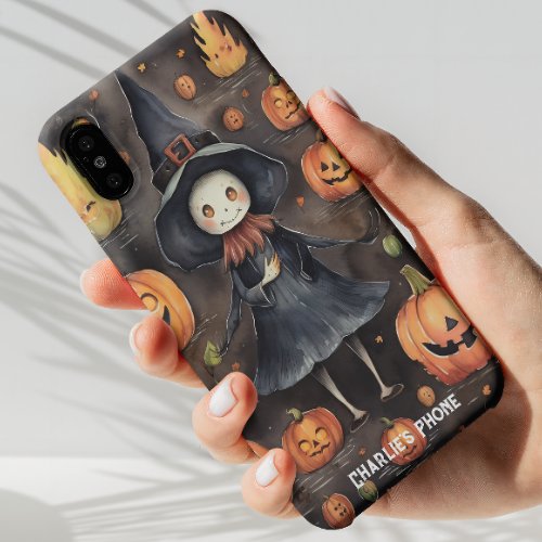 Customisable Halloween Phone Case GiftFall Season