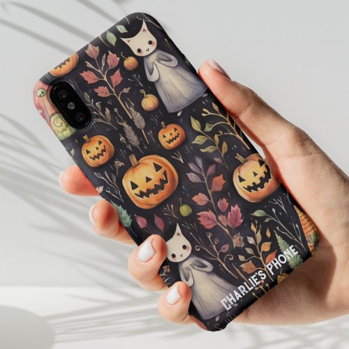 Customisable Halloween Phone Case GiftFall Season