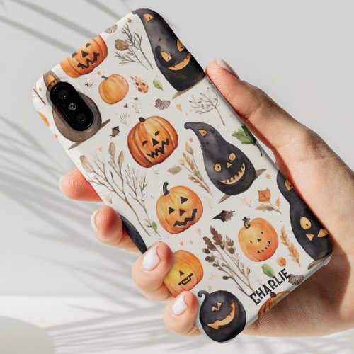 Customisable Halloween Phone Case GiftFall Season