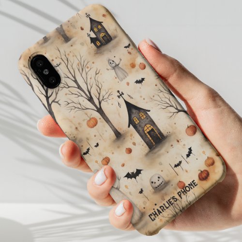 Customisable Halloween Phone Case GiftFall Season