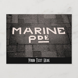 Customisable Marine Parade, Napier, New Zealand Postcard