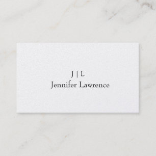 Customisable minimalist bussiness card
