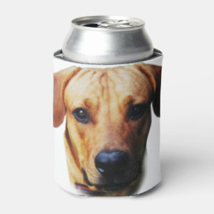 Customisable Photo Dog Face Stubby Holder Can Cooler