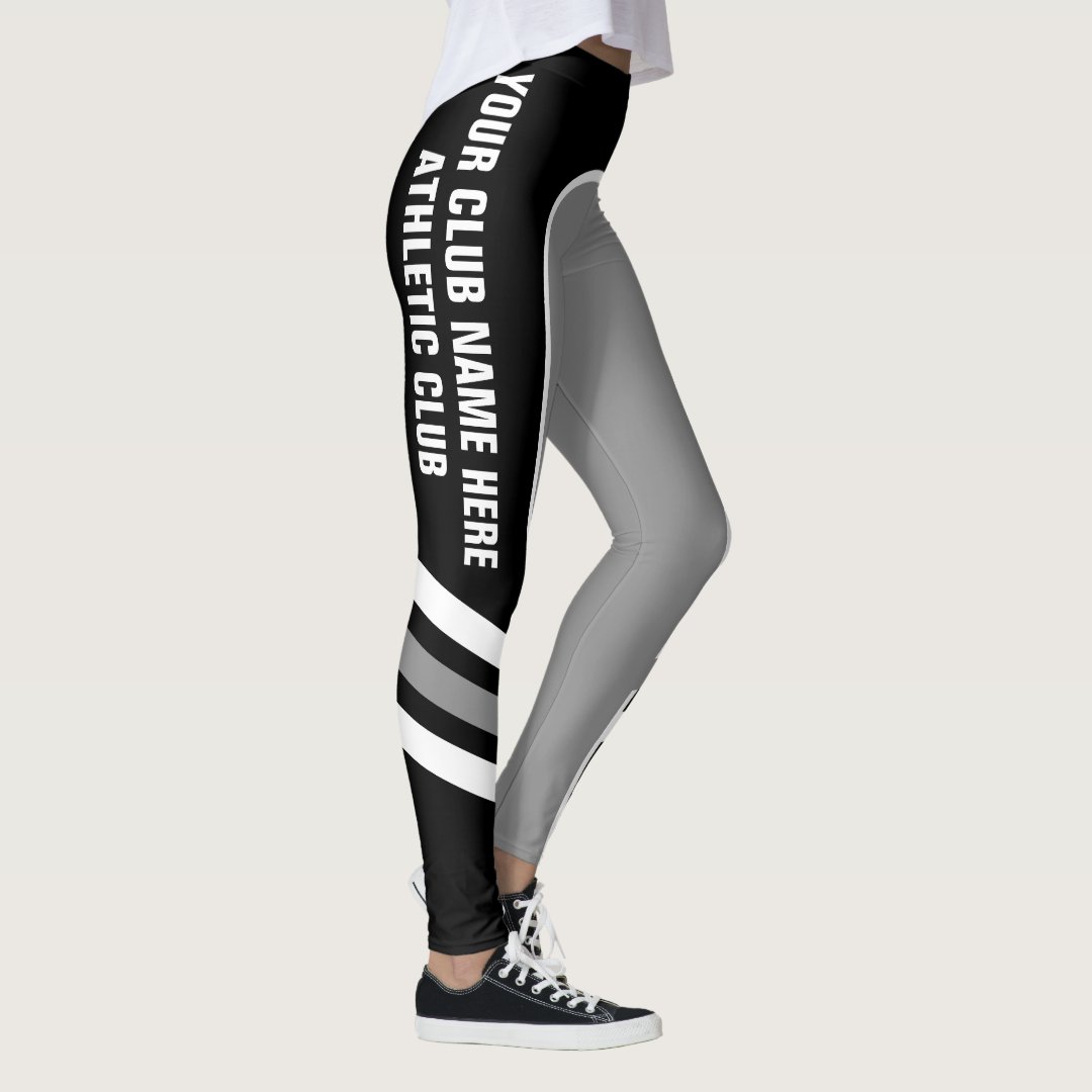 Customisable Sports Club/Team Leggings | Zazzle