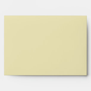 Customised Classic Monogram Stylish lemon Colour. Envelope