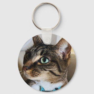 Customised Double-sided Pet Photo Circle Keychain