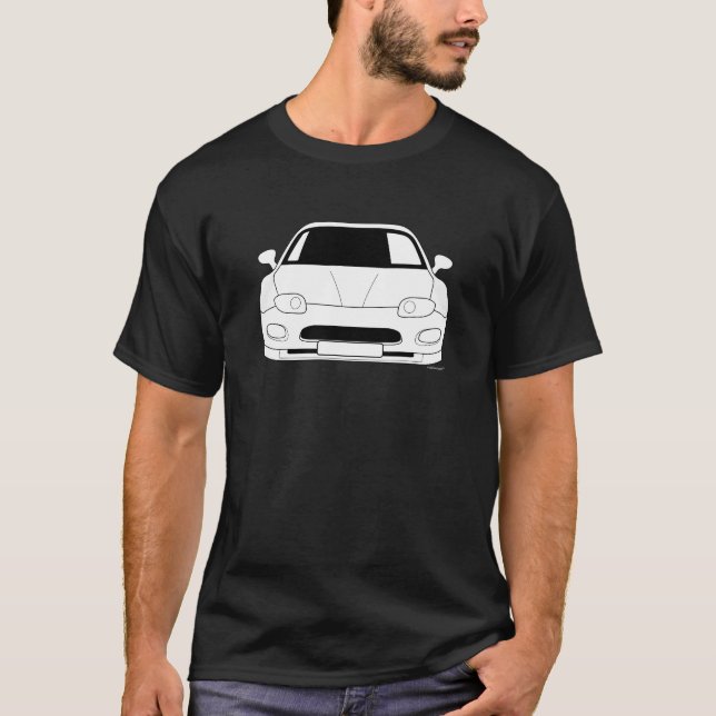 Customised Mitsubishi FTO Car T shirt (Front)