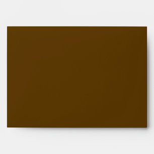 Customised Modern Stylish Name Minimal Brown color Envelope