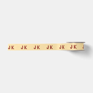 Customised Stylish Modern Your Own Brand Logo Satin Ribbon
