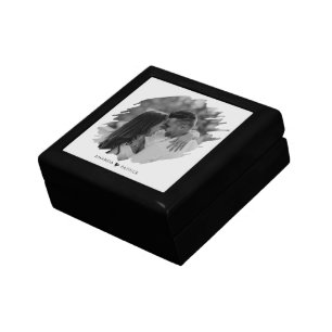 Customised Valentines Day Modern Photo Couple Gift Box