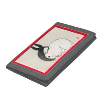CUSTOMIZAABLE JAPANESE RABBIT PRINT Photo Wallet CUSTOMIZAABLE JAPANESE RABBIT PRINT Photo Wallet