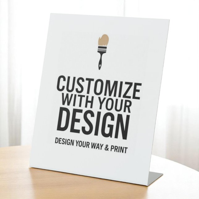 Customizable 10x12" Blank Event Display Sign  (Creator Uploaded)